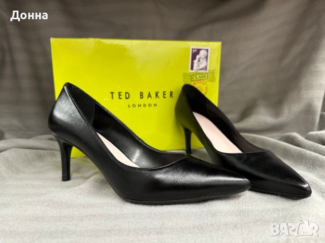 Дамски обувки черни Ted Baker , снимка 1 - Дамски елегантни обувки - 46816772