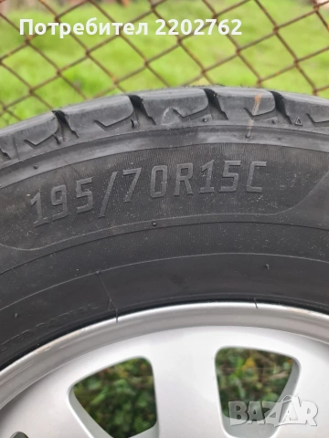 Джанта Audi 5x112 15-ка за платформа , снимка 4 - Ремаркета - 54012823