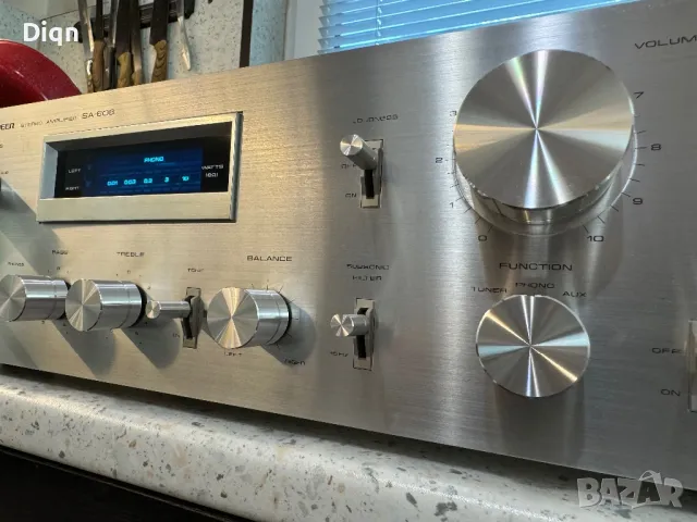 Pioneer SA-608 Като нов , снимка 1 - Ресийвъри, усилватели, смесителни пултове - 47195094