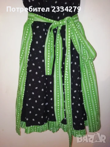 Женска Баварска носия, супер състояние. Рокля с персийски фолклорни мотиви. , снимка 7 - Антикварни и старинни предмети - 51298714