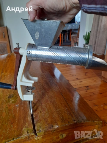 Стара мелячка за домати,мелница #10, снимка 5 - Антикварни и старинни предмети - 53243458