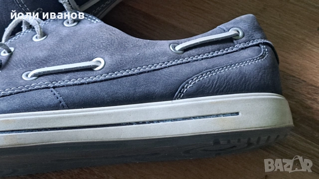 ECCO-кожени шити мъжки обувки,оригинални 45 номер, снимка 9 - Маратонки - 53694656
