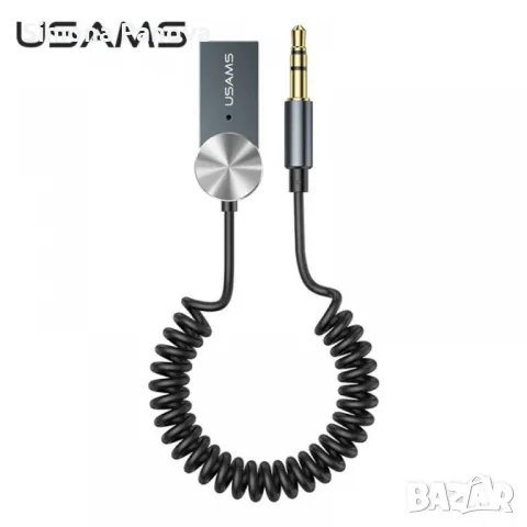 Bluetooth аудио адаптер за кола USAMS US-SJ464, снимка 2 - Зарядни за кола - 47642939