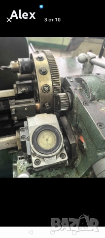 Револверен струг руски оборудван , снимка 4 - Стругове - 52646250