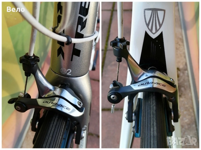 Шосеен влеосипед Trek Madone 5.5 * Carbon * 2x10 * Full Dura-Ace, снимка 6 - Велосипеди - 53500512