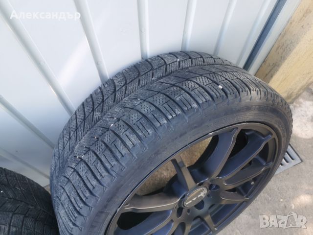 Зимни гуми Michelin 225/40/R18 с джанти RTX 5x112, снимка 13 - Гуми и джанти - 45889932
