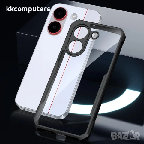 XUNDD Прозрачен Калъф за Xiaomi Poco X8 Pro 5G / Redmi Turbo 5 5G - TPU+Акрил, Airbag, 0.8mm защита,, снимка 4 - Калъфи, кейсове - 54137020