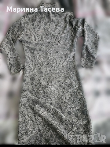 Дамска сива рокля 