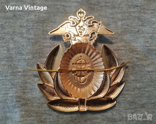 Военноморска кокарда Русия. , снимка 2 - Антикварни и старинни предмети - 52723897