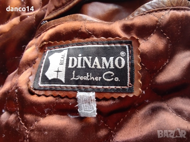 голямо мъжко тузарско яке от естествена кожа телешки бокс в стил топ гън, XL размер , до кръста , снимка 4 - Якета - 53531914