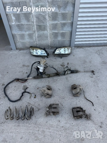 Рейка Фарове  Спирачни апарати пружини за opel zafira A , снимка 3 - Части - 54240167