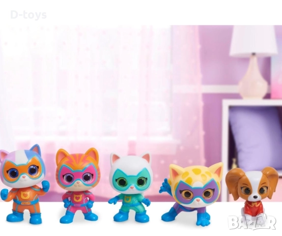 Фигурки супер котета -Disney Super Kitties , снимка 3 - Фигурки - 52071161