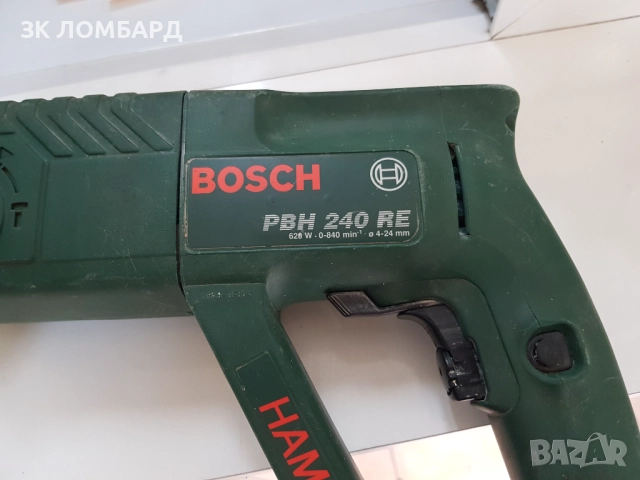 Елекетрически перфоратор BOSCH PBH 240 RE, снимка 2 - Бормашини - 52638034