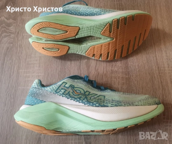 Мъжки маратонки за бягане HOKA MACH X ✔️ Размер 44 / Стелка 28 см. , снимка 6 - Маратонки - 53627983