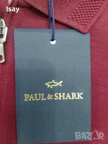 Мъжка тениска Паул Шарк Л последен размер в бордо цвят , снимка 3 - Тениски - 53169094