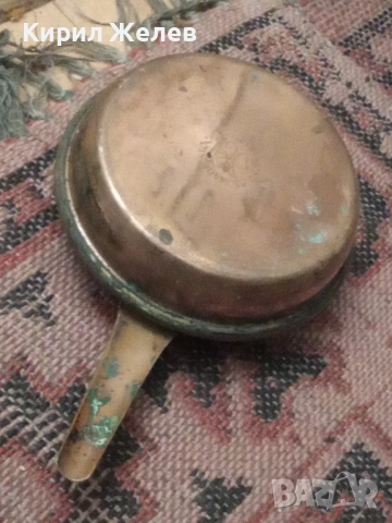 Стара медна горелка или спиртник 54300, снимка 5 - Антикварни и старинни предмети - 53624298