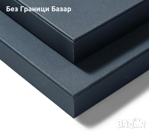 Нова Кожена поставка за бижута часовник органайзер синя 30x23 см табла, снимка 3 - Други стоки за дома - 53843271