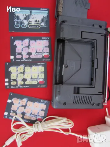 Sony антично Радио ICF-SW800 с 4 карти , снимка 10 - Радиокасетофони, транзистори - 50325526