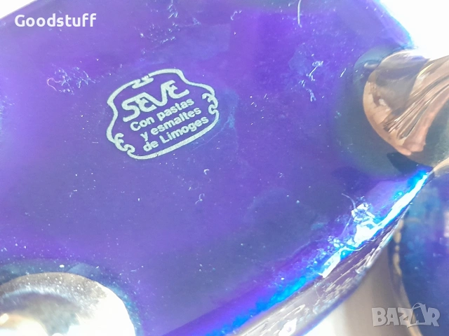 Лимож,Limoges,порцелан,кутия,съд,маркиран , снимка 5 - Антикварни и старинни предмети - 53713015