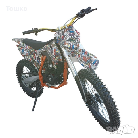 Бензинов кросов мотор EcoWay D7-09 Двигател: 250CC(25KW), 5F/N/R, 4-тактов бензинов, едноцилиндров