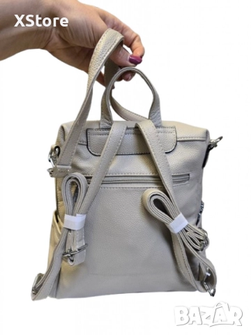 Дамска раница-чанта с цветен принт и регулируеми презрамки, снимка 4 - Чанти - 52585379