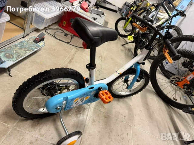 BTWIN  ВЕЛОСИПЕД 14 ИНЧА DISCOVER 100, ЗА ДЕЦА НА 3 – 5 ГОДИНИ  , снимка 2 - Детски велосипеди, триколки и коли - 54264382