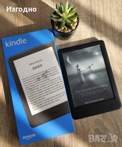 БЕЗПЛАТНА ДОСТАВКА Kindle Amazon 10th generation електронен четец с подсветка, снимка 1