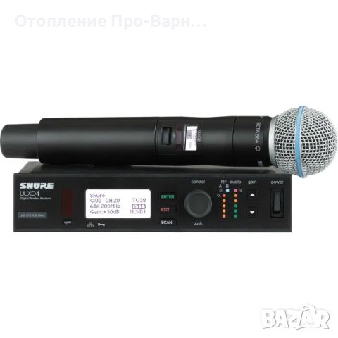 Професионален микрофон SHURE ULXD24/B58 - внос USA (Made in Mexico), снимка 1 - Микрофони - 46020208