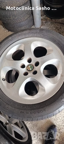 Оригинални Алуминиеви джанти 5х100 16ц за Алфа, снимка 9 - Гуми и джанти - 50632643