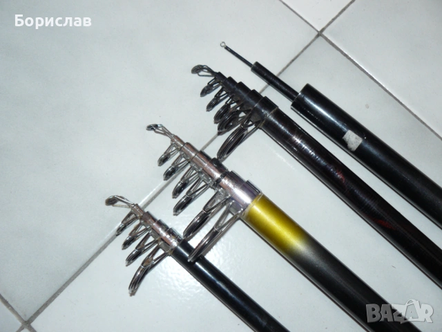 Въдици– 4 бр, снимка 5 - Въдици - 53574284