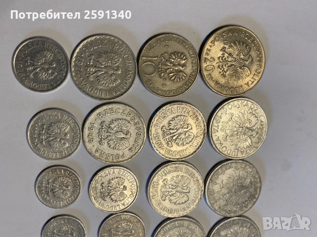 Полоски злоти монети лот, снимка 5 - Нумизматика и бонистика - 52106171