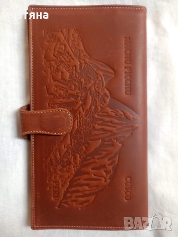 Портфейл от естествена кожа, от Перу