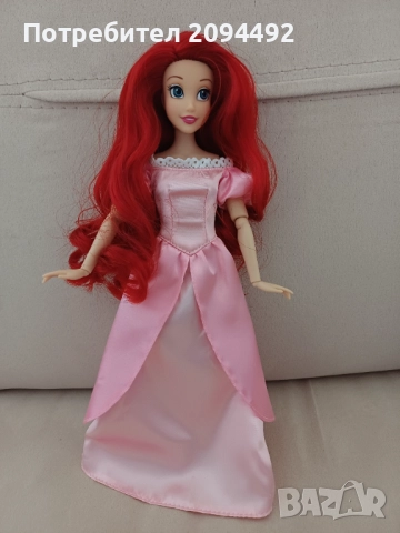 Кукла Ариел Disney Store , снимка 2 - Кукли - 52018568