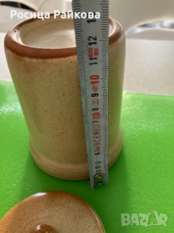 Винтидж Италиански буркан с капаче, снимка 4 - Други - 46783891