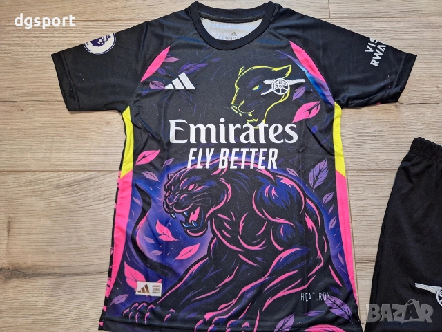 Детски флуоресцентен футболен екип на АРСЕНАЛ#ДЕКЛАН РАЙС#, снимка 4 - Футбол - 52066161