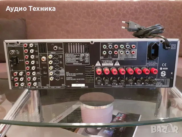 DEON AVR-1705. Перфектен! Предлагам и тонколони., снимка 9 - Ресийвъри, усилватели, смесителни пултове - 46839144