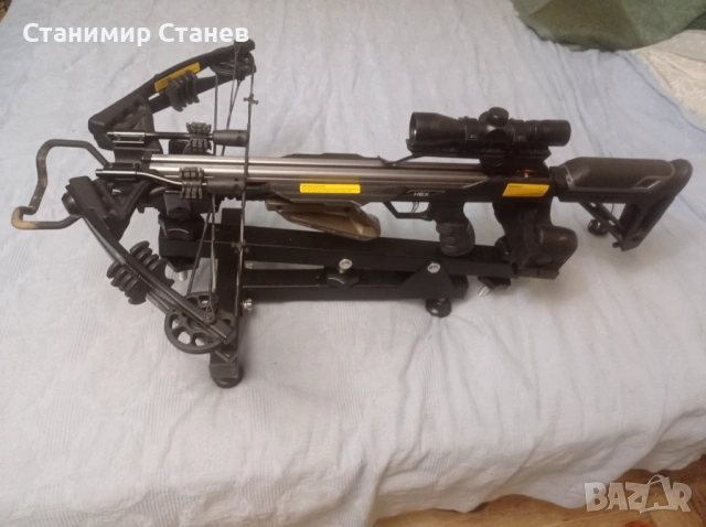 Продавам арбалет Арчери Hex -400 , снимка 4 - Лъкове и арбалети - 53974336