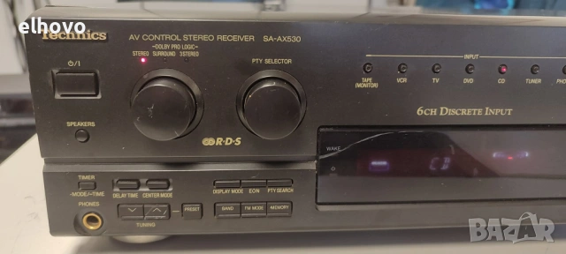 Ресивър Technics SA-AX530, снимка 3 - Ресийвъри, усилватели, смесителни пултове - 53464696