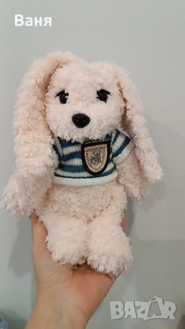 Ръчно плетено зайче, снимка 8 - Плюшени играчки - 52260226