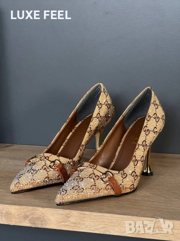 GUCCI 💎Дамски Обувки , снимка 6 - Дамски обувки на ток - 53670663