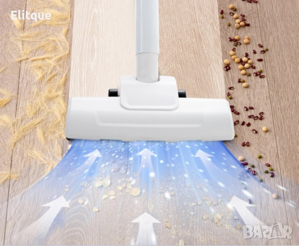 Акумулаторна домакинска ръчна прахосмукачка с 5 накрайника, снимка 6 - Прахосмукачки - 53511497