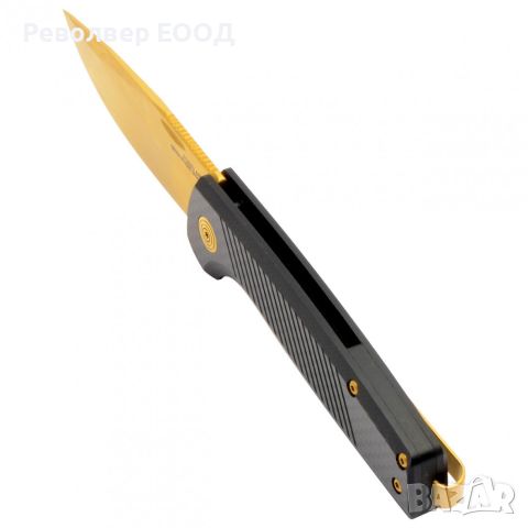 Сгъваем нож SOG Terminus SJ LTE, в цвят Carbon/Gold - 7,37 см, снимка 4 - Ножове - 45268214