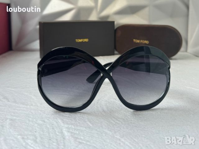 Tom Ford дамски слънчеви очила кръгли , снимка 5 - Слънчеви и диоптрични очила - 45870740