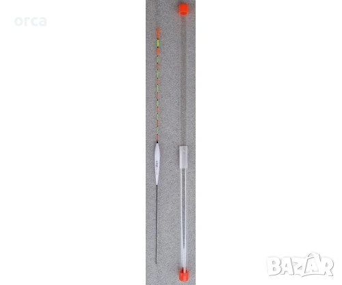 Плувка Херабуна китайска + тубус 2–4.3гр чувствителна ORCA комплект