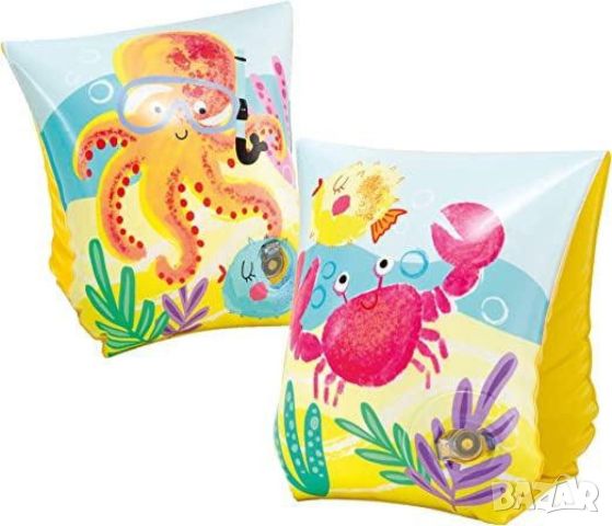 Плувай с цвят и стил: Детски надуваеми ръкавели за лятно удоволствие, снимка 5 - Басейни и аксесоари - 46381245