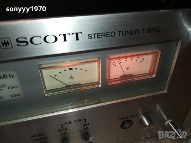 SCOTT TUNER-ВНОС SWISS 2703240824, снимка 12 - Ресийвъри, усилватели, смесителни пултове - 44966729