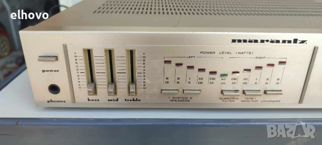 Стерео усилвател Marantz PM350, снимка 9 - Ресийвъри, усилватели, смесителни пултове - 50599898