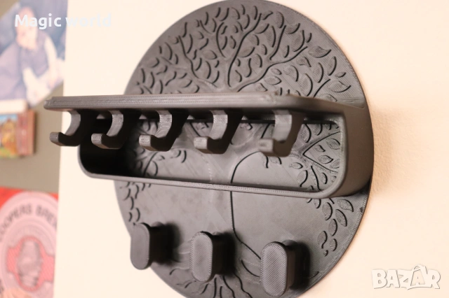 Стойка за ключове, очила, шапки! Закачалка Дървото на живота