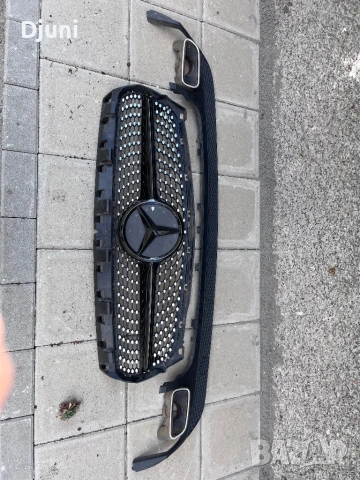 CLA Mercedes решетка и дифузиор 