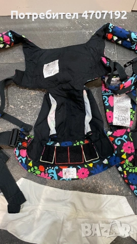 Ергономична раница за бебе+протектор за подбрадичка Ergobaby OMNI 360 ALL-IN-ONE  , снимка 3 - Кенгура и ранички - 53076836